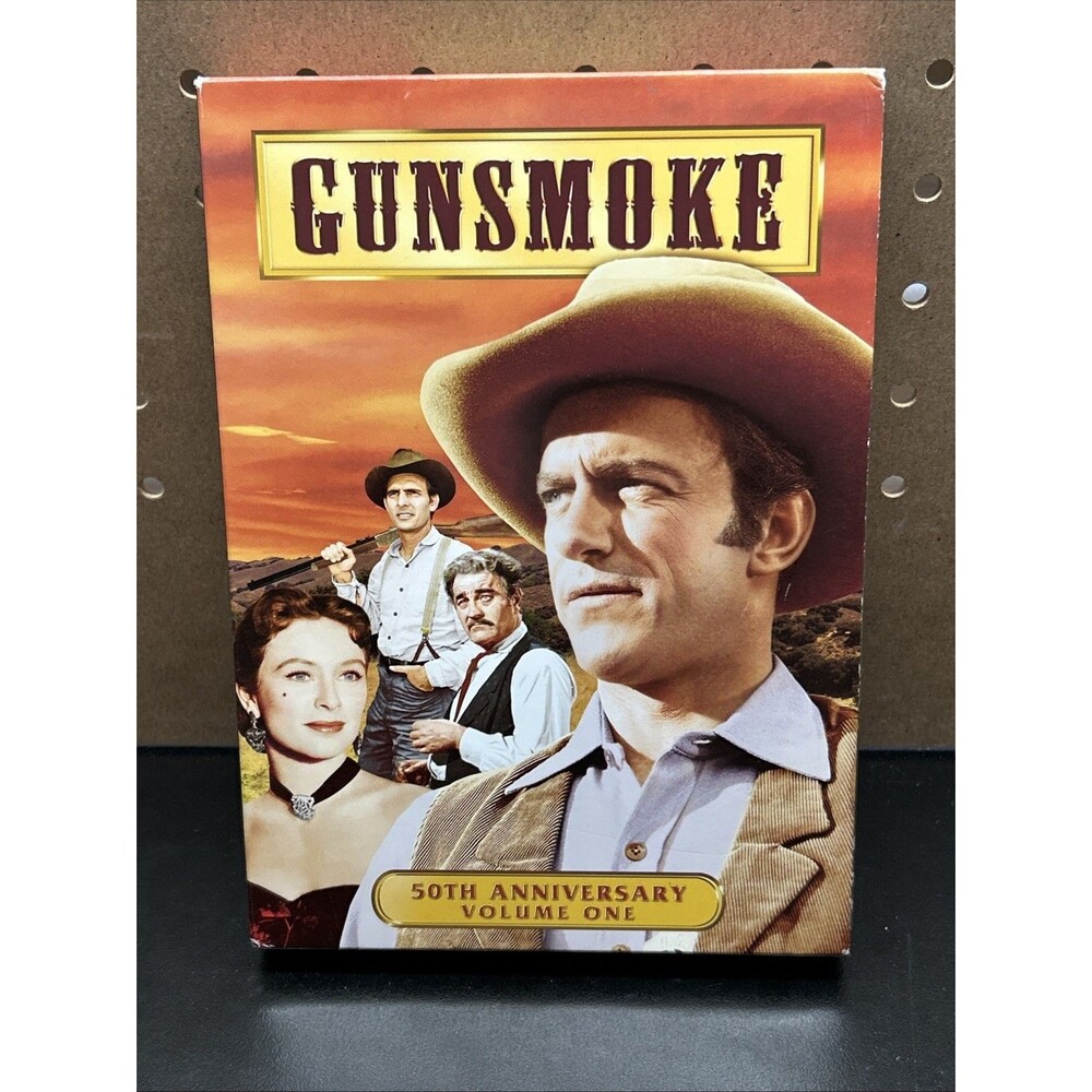 Gunsmoke 50th Anniversary Volume 1 One (DVD, 3-Disc Set, 2006)